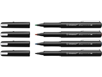 Een Fineliner STABILO dr!ver medium assorti 4 stuks koop je bij Unimark Office B.V.