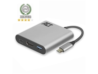 Een Adapter ACT USB-C multiport voor 1 HDMI monitor koop je bij KantoorProfi België BV