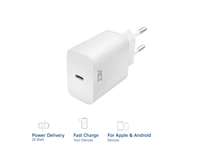 Een Oplader ACT USB-C 1-poort 20W Power Delivery koop je bij Dillen BV