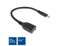 Kabel ACT USB 3.0 OTG USB-C male naar USB-A female