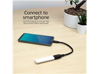 Kabel ACT USB 3.0 OTG USB-C male naar USB-A female