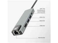 Een Dockingstation ACT USB-C 4K voor 1 HDMI monitor koop je bij Klik Office BV