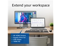 Een Dockingstation ACT USB-C 4K voor 1 HDMI monitor koop je bij Klik Office BV