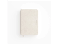 Notitieboek de KEMPEN Cotton Vanilla 110x160mm blanco 160 pagina's 90gr wit