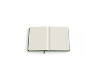 Notitieboek de KEMPEN Cotton Vanilla 110x160mm blanco 160 pagina's 90gr wit