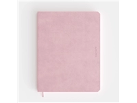 Notitieboek de KEMPEN Brut 171x220mm blanco 192 pagina's 90gr roze