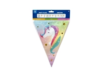 Een Party Flags foil Unicorn koop je bij Van Hoye Kantoor BV