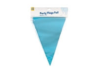 Een Party Flag Foil Baby Blue koop je bij MegaOffice