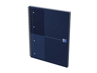 Een Spiraalblok Oxford International Notebook A4+ lijn blauw koop je bij Unimark Office B.V.