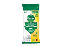 Een Reinigingsdoekjes Dettol antibacterieël Citrus 30 stuks koop je bij MV Kantoortechniek B.V.