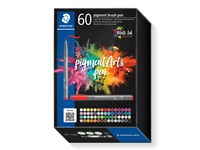 Een Brushpen Staedtler PigmentArts set à 60 kleuren koop je bij Unimark Office B.V.