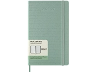 Een Agenda 2027 Moleskine 18M Planner Weekly 7dagen/1pagina large hc sage green koop je bij Van Leeuwen Boeken- en kantoorartikelen