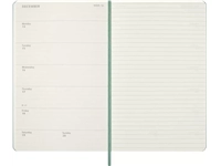 Een Agenda 2027 Moleskine 18M Planner Weekly 7dagen/1pagina large hc sage green koop je bij Van Leeuwen Boeken- en kantoorartikelen