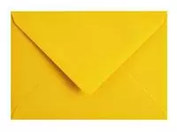 Een Envelop Papicolor C6 114x162mm dottergeel koop je bij Goedkope Kantoorbenodigdheden