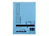 Envelop Papicolor C6 114x162mm hemelsblauw