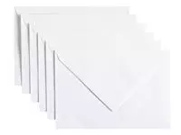 Een Envelop Papicolor C6 114x162mm kraft wit koop je bij Van Hoye Kantoor BV