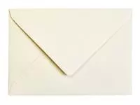 Een Envelop Papicolor C6 114x162mm metallic ivoor koop je bij Van Hoye Kantoor BV