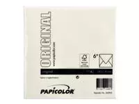Een Envelop Papicolor 140x140mm anjerwit koop je bij Totaal Kantoor Goeree