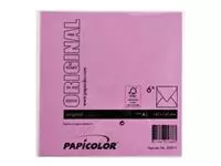 Envelop Papicolor 140x140mm felroze