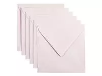 Een Envelop Papicolor 140x140mm lichtroze koop je bij EconOffice