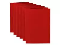 Een Correspondentiekaart Papicolor dubbel 105x148mm rood pak à 6 stuks koop je bij EconOffice