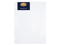 Een Showtas Multo 23-gaats A4 235x312mm PP voor 10 visitekaartjes 10 stuks koop je bij Van Leeuwen Boeken- en kantoorartikelen