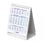 3-Maandsbureaukalender 2025 Brepols 10.5x13cm