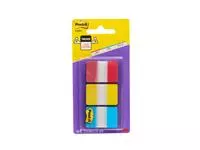 Indextabs 3M Post-it 686 25.4x38.1mm strong assorti