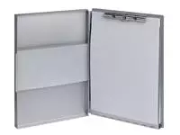 Een Klembordkoffer MAUL Assist A4 staand zijopening aluminium koop je bij Goedkope Kantoorbenodigdheden