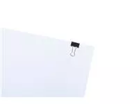 Een Papierklem MAUL 213 foldback 13mm capaciteit 4mm zwart koop je bij EconOffice