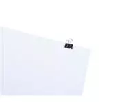 Een Papierklem MAUL 213 foldback 16mm capaciteit 5mm zwart koop je bij Goedkope Kantoorbenodigdheden