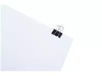 Een Papierklem MAUL 213 Foldback 25mm capaciteit 9mm zwart koop je bij KantoorProfi België BV