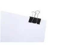 Een Papierklem MAUL 213 foldback 50mm capaciteit 20mm zwart koop je bij Goedkope Kantoorbenodigdheden