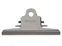 Een Papierklem MAUL Classic RVS 147mm capaciteit 20mm zilver koop je bij Tonerinktshop