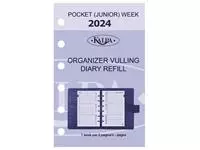 Een Agendavulling 2025 Kalpa Pocket 7dagen/2pagina's koop je bij Van Leeuwen Boeken- en kantoorartikelen