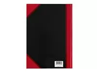Een Notitieboek Bantex zwart/rood A4 lijn 70gr 96vel koop je bij L&N Partners voor Partners B.V.