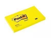 Een Memoblok 3M Post-it 655 76x127mm neon geel koop je bij Van Leeuwen Boeken- en kantoorartikelen
