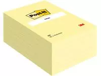 Een Memoblok Post-it 659 102x152mm geel koop je bij Van Hoye Kantoor BV