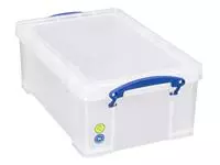 Een Opbergbox Really Useful 9 liter 395x255x155mm koop je bij Van Hoye Kantoor BV