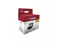 Een Inktcartridge Canon PGI-580 + CLI-581 2x zwart + 3 kleuren koop je bij Van Leeuwen Boeken- en kantoorartikelen