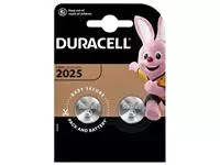 Een Batterij Duracell knoopcel 2xCR2025 lithium Ø20mm 3V-170mAh koop je bij L&N Partners voor Partners B.V.