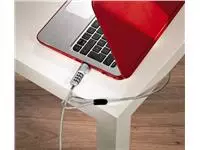 Een Notebookslot Hama USB beveiliging met cijferslot koop je bij EconOffice