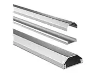 Een Kabelkanaal Hama hoekig 110/3,3/1,7 cm aluminium zilver koop je bij L&N Partners voor Partners B.V.