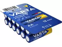 Een Batterij Varta Longlife Power big box 12xAA koop je bij EconOffice