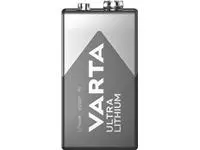 Een Batterij Varta Ultra lithium 9Volt koop je bij KantoorProfi België BV