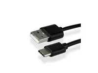 Een Kabel Green Mouse USB C-A 2.0 1 meter zwart koop je bij L&N Partners voor Partners B.V.