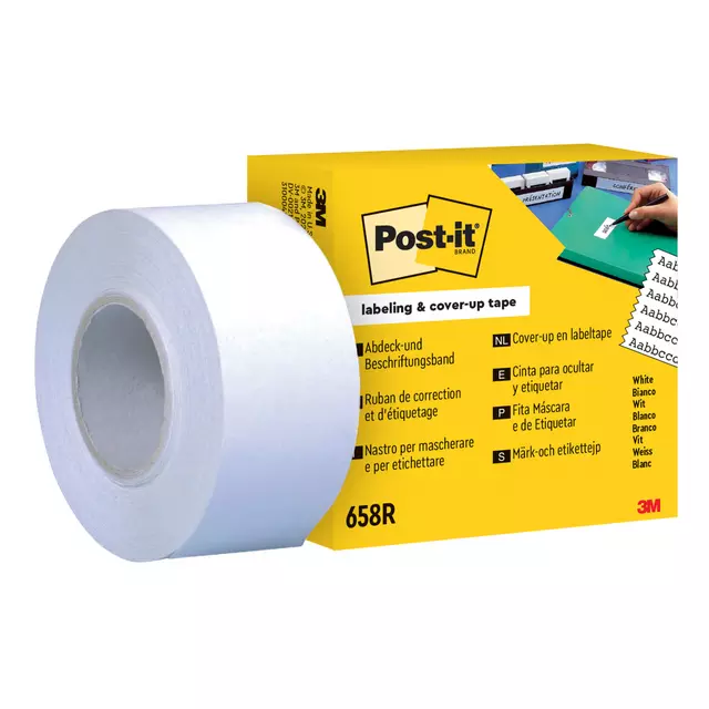 Een Correctietape Post-it 658R 25.4mmx18m navulling koop je bij QuickOffice BV