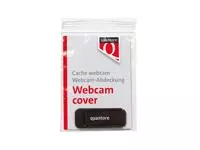 Een Webcamcover Quantore zwart koop je bij Van Leeuwen Boeken- en kantoorartikelen