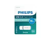 Een USB-stick 3.0 Philips Snow Edition Ocean Blue 16GB koop je bij NiceSupplies.nl