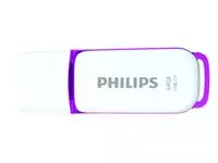Een USB-stick 3.0 Philips Snow Edition Magic Purple 64GB koop je bij Van Leeuwen Boeken- en kantoorartikelen